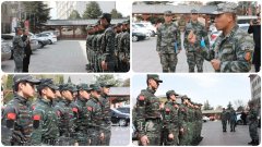 河南少林武校學(xué)子參軍報(bào)國，展少年凌云之志！